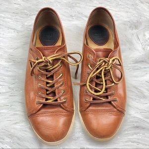 Frye Leather Sneakers with Rawhide Laces